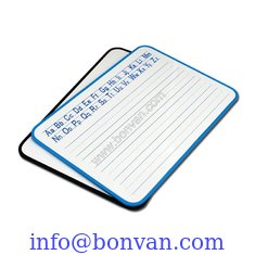 China soft band plastic wrap A4 double sides lapboard whiteboard supplier