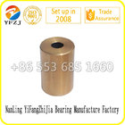 Oilless bearing gold supplier slide bush factory direct  oil bearing bush,sintered copper sleeve