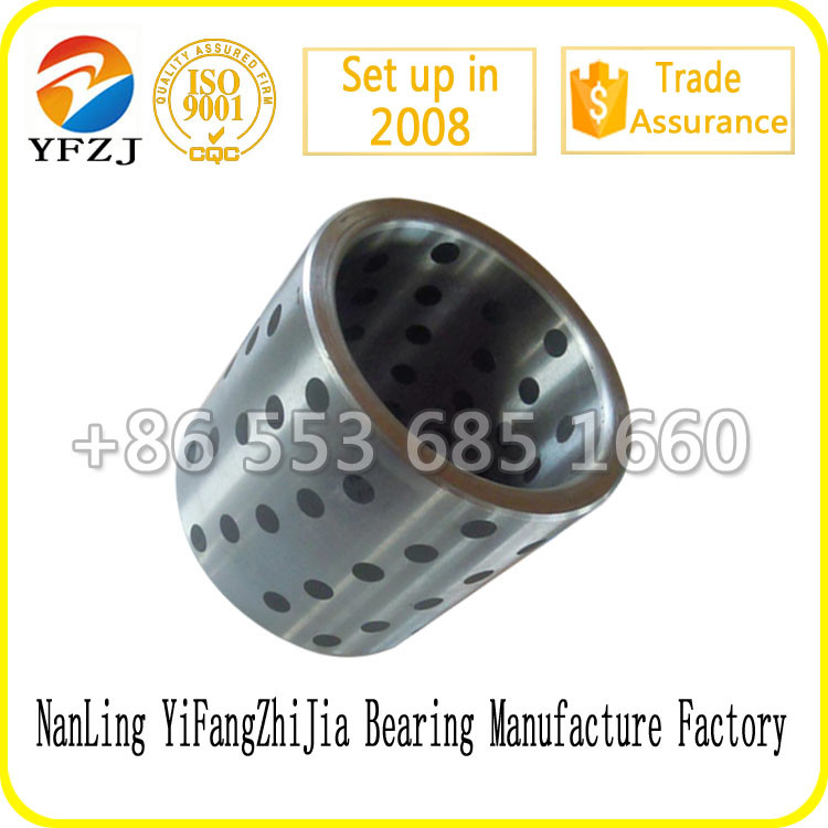 Wear-resistant  Casting steel parts Solid steel sleeve Steel bushing with graphite