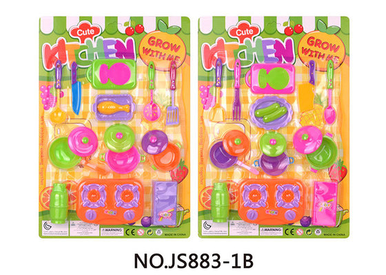 China Eco Friendly Childrens Toy Kitchen Sets , Kids Toy Cooking Set 19.6 &quot; supplier