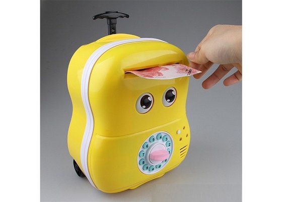 China Lovey Electric Smart Money Saving Box Trolley With Music For Kids Cartoon Style supplier