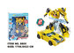 Multi Color Children's Transformer Toys Manual Deformation Robot Model Car supplier