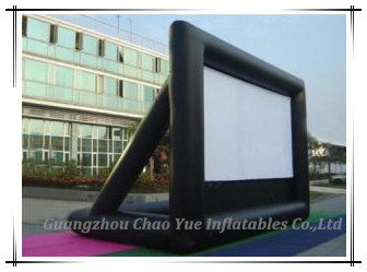 Hot Sale OEM Advertising Outdoor Backyard Inflatable Movie Screen(CY-M1673)