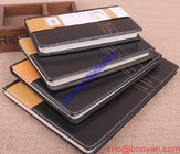 Popular journal/wholesale promotional spiral notebook school leather diary