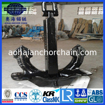 Ship Japan stockless Anchor with KR LR BV NK ABS DNV certification