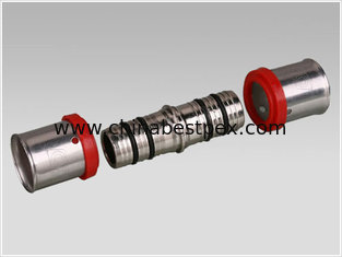press fitting equal coupling for PEX-AL-PEX pipe