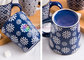 handcrafts ceramic mugs  custom made coffee mugs silkscreen gold rim кружка с кофе despulpadora de cafe tasse de café supplier