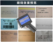 Portable Handheld batch code shipping mark carton inkjet printer