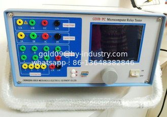 GDJB-PC Three-phase Microcomputer Relaying Protection Tester / Relay Tester