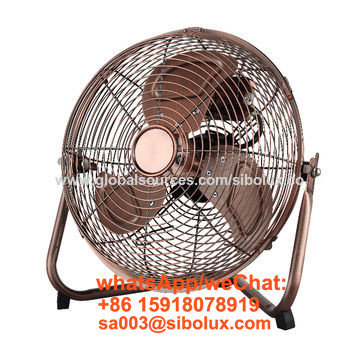 12 inch electric high velocity floor fan for office and home appliances/Ventilador de piso de alta velocidad