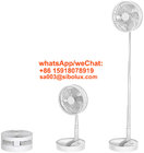 rechargeable small table dc stand portable desktop foldable electric fan price portable floor fan