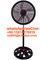 18" Electric Standing Fan with holes base for office and home appliances/AC Power Source/ Ventilador De Pie