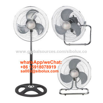 18 inch 3 in 1 industrial pedestal fan for office and home appliances/Ventilador de pie industrial