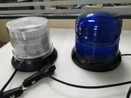 dual color led rotating police warning lights fire lamp with magnetic