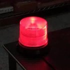 dual color led rotating police warning lights fire lamp with magnetic