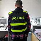 hot sale police safety jacket reflective safety clothing vest for warning