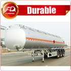 Cheap pricre petrol 3 axle oil Fuel tank trailer , 50000 liters Oil Fuel Tanker Semi Trailer for sale