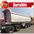 China Best Quality Tipper Cargo Truck 3 Axle Dump Semi Trailer For Export Sale