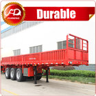 2016 CIMC Side Wall Cargo Semi Trailers Factory Price China Heavy Duty Flatbed Truck Trailer With Sidewall
