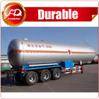 3 Axles 59.7cbm LPG Tanker Trailer / LPG Gas Tank Truck Trailer for Sale