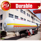 ASME standard liquid petrol gas delivery road tank semi trailer lpg tanker trailer for United Arab Emirates