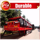 Heavy duty loading capacity brand new tri axles flatbed timber trailer