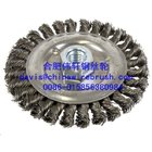 Twist Knotted Wire Wheel Brushes With Nut