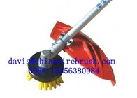 Fast Delivery 8 Inch Nylon Weed Remover Machine Brush For Grass Trimmer