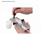Cell phone anti-theft display device, mobile phone display security stand, retail anti-theft alarm device