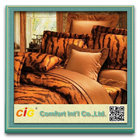 Comfort Polyester Bedspreads Bedding Sheets , Patterned Bed Sheet For Home / Hotal / School