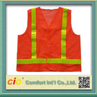 High Visibility Reflective Protective Clothing Reflective Safety Jackets , Custom Safety Vests
