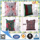 Polyester Embroidery Decorative Pillow , Sofa Car Christmas Cushion Throw Pillow Case