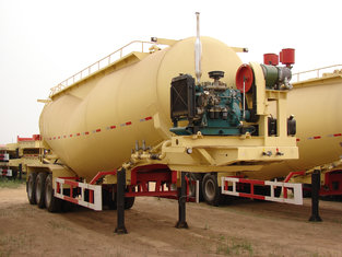 China Cement Tanker Semi Trailer 3 axles 39000L supplier