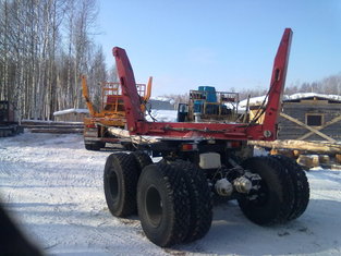 China Log Trailer for Russia Market supplier