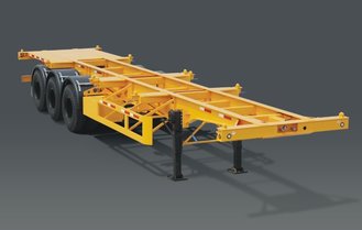 China 40 Feet Container Skeletal Semi-Trailer with 3 axles for 45000kgs     9453TJZ supplier