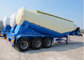 CIMC tri axle dry bulk cement tank trailer pneumatic bulk tank trailer for sale