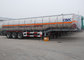 CIMC alum fuel tank trailer transport diesel crude oil tank trailer aluminium tanker trailer for sale
