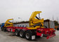 CIMC 40ft side loader trailer container sideloader trailer with tri axles for sale