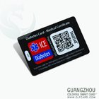 factory supplies 0.76mm cheap china graphic magnetic card