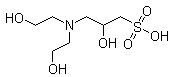 3-[bis(2-hydroxyethyl)amino]-2-hydroxypropanesulphonic acid（cas：68399-80-4）