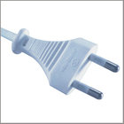 KC Korean approved 2-pin power supply cord 2.5A plug