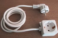 Germany type iron board power cord, European AC socket wire