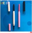 OEM multi colour eyebrow pencil double head eye brow pencil with eyebrow sponge brush