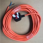 BS UK safe fuse plug with long power cord cable for outdoor use