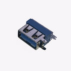 RoHS CE 10.0mm Type A Female USB Connector USB 2.0 for chagers or pcb boards from China manufacturer