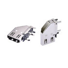 Stainless Steel or Brass Fireproof DIP 8P 8C Female RJ45 connector in Computers and PCB Board