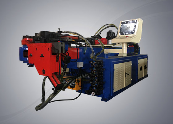 China 220v / 380v Customized Voltage Exhaust Pipe Bending Machine With Microcomputer Control supplier