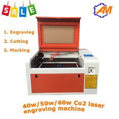 China hot sale 4060 40w/50w/60w wood plexiglass acrylic laser engraving machine co2 laser engrav supplier