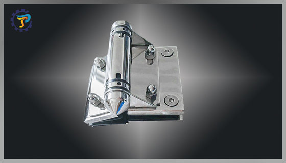 China Custom non-standard thick 316 stainless steel cabinet door furniture hinge supplier