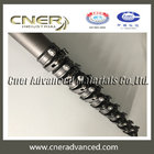 Carbon fiber telescopic pole for window cleaning pole with clamps